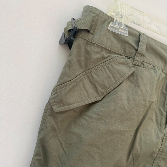H&M Cargo mini Skirt size Medium Green - Picture 6 of 8